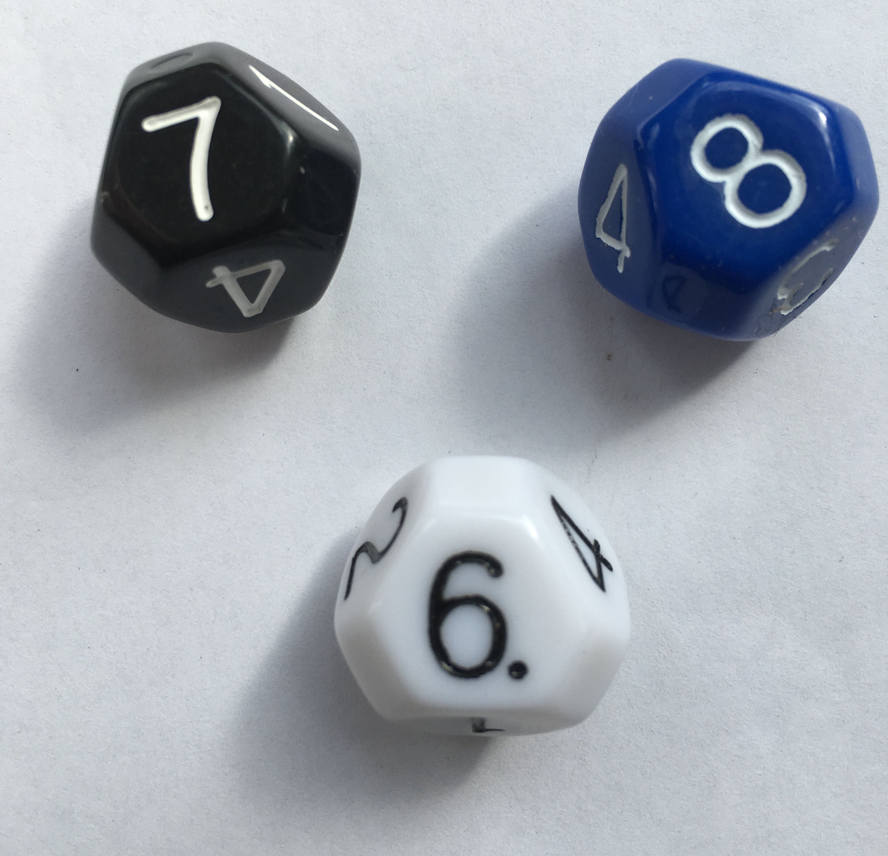 Dice - Truncated Eight Sided - D8